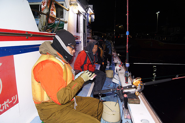 受付が済んだら準備をしましょう。